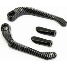 Moto Gz Motosiklet Manet Koruma Seti Karbon Desen Universal -Siyah