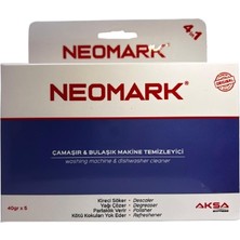 Çamaşır ve Bulaşık Makine Temizleyicisi 40X5 Neomark