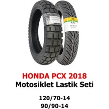 TDT Tyres Honda Pcx (2018) Motosiklet Lastiği 120/70-14 Tl ve 90/90-14 Tl