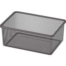 IKEA Koyu Gri Kullanışlı Saklama Kutusu 42X30X10 cm Oyuncak Düzenleyici Çocuk Odası