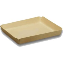 Zorlu Ekolojik Ürünler Tahta Tabak 15.5 x 12.5 cm 10 Adet