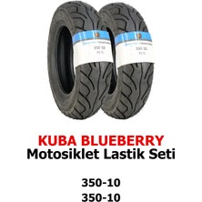 Küba Blueberry, 350-10 Tl ve 350-10 Tl Dubleks Motosiklet Lastik Seti