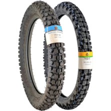 TDT Tyres 90/90-21 Tt ve 350-18 Tt Tubetype Motosiklet Lastik Seti