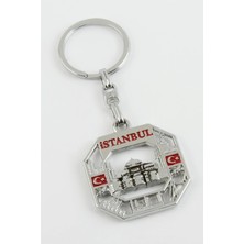 Ronanna Istanbul Yazılı Metal Anahtarlık