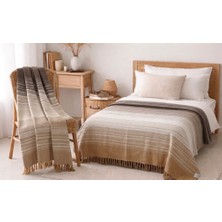 Livoras Home Aksu Allday Çift Kişilik Pamuklu Battaniye ve Hediyesi Tv Battaniye 2'li Set 180 x 220 / 130 x 170CM