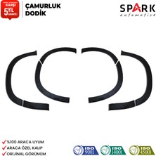 Spark Oto Aksesuar Opel Combo E 2018 Yılı ve Sonrası 8 Prç. Çamurluk Dodik Set