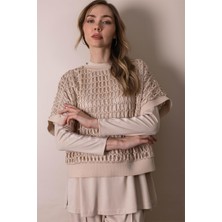 Eskişehir Mağazacılık MA24.63 Moodbasic File Bluzlu Pamuklu Üçlü Takım