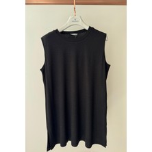 Eskişehir Mağazacılık MB27.191 Moodbasic Serpme Taşlı Sıfır Kol Tshırt