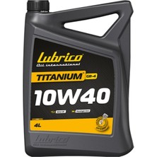 Lubrico Titanium Gr-4 10W40 Motor Yağı - 4 Lt