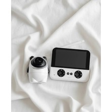 Kayıtel Teknolajık Geniş Ekranlı Bebek Monitörü Ağlama Algılama Özellikli Serı 2026