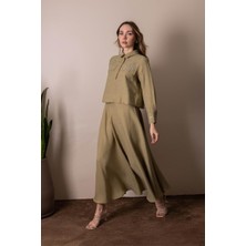 Eskişehir Mağazacılık MB24.712 Moodbasic Boncuk Işlemeli Etekli Takım