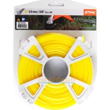 Stihl Motorlu Tırpan Misinası 3.00mm 53mt 4 Köşe
