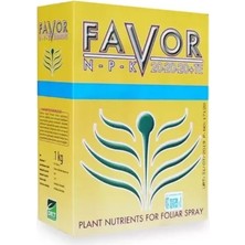 Favor Npk 20-20-20 Te 1 kg Harmanlanmış Yaprak Gübresi