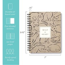 Wire-O Not Defteri At — 192 Çizgili Sayfa