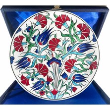 Çini Evi Kültürel Miras, Karanfil ve Lale Bahçesi – Iznik Çini Tabak