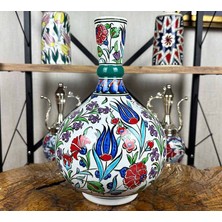 Çini Evi Saray Bahçesi Esintisi – Iznik Çini Vazo