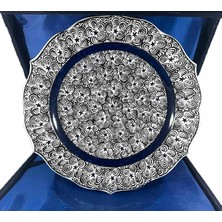 Çini Evi Siyah Beyaz Ahenk – Iznik Çini Tabak