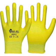Bay-el Zebra Sarı Eldiven El006 10 Numara