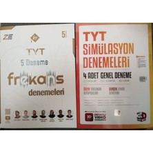 Karma Tyt 5 Frekans Denemeleri Kr Akademi Yayınları ve 3D Yayınları Tyt Simülasyon Genel Deneme Seti 4'lü