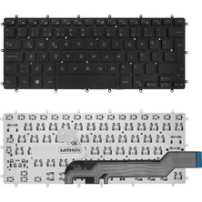 Notespare Dell Uyumlu Inspiron 7560 P61F, 7569 P58F Klavye Tr Siyah - Büyük Enter
