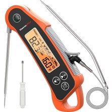 Thermopro TP710 Katlanabilir Ek Problu Profesyonel Gıda Pişirme Termometresi