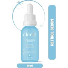 Retinol & Bakuchiol Serum – Yaşlanma ve Leke Karşıtı Gece Bakımı –%0.3 Retinol,%2.5 Bakuchiol, Argireline, C Vitamini ve Seramid Içeren Onarıcı Kompleks