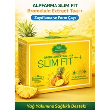 Alpf+Farma Kilo Vermeye Yardımcı, Ödem Attırıcı ve Şişkinlik Giderici Bromelain Destekli Detox Çayı • Vitamin C ile Gün Boyu Hafiflik • 30 Saşe Memnun Kalmazsan Ücret İade Garantili