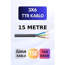 Mny Elektrik Öznur 3x6 Ttr Araç Sarj Kablosu Uzatma Kablosu 7,2 Kw Güç Kaldırabilir 15 METRE