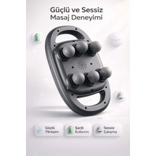 FaroxTech Kablosuz 6 Bölmeli Portatif Vücut Masaj Aleti - Şarjlı ve Sessiz Titreşimli Masaj Deneyimi