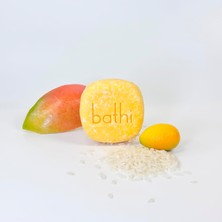 El Yapımı Mango ve Pirinç Katı Şampuan