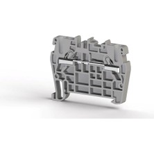 Klemsan 307109RP Pyk 2,5 Gri Pratik Yay Baskılı Ray 100 Ad