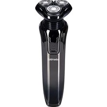 Indispensablely Goldmaster Loft 2in1 Esnek Oynar Başlıklı 3 Yönlü Ipx7 Islak&amp;kuru Şarjlı Traş Makinesi