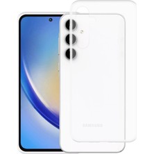 Akinco Galaxy A35 5g Kılıf Lüx Şeffaf Silikon
