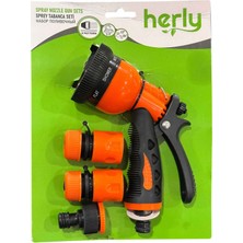 Herly HL1202 Sulama Sprey Tabanca Seti 8 Fonksiyonlu