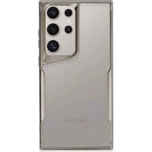 Akinco Galaxy S25 Kılıf Boyi Silikon Kapak - Titan Gri