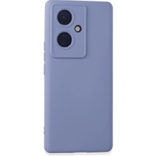 Akinco V29 Lite Kılıf Nano Içi Kadife Silikon - Lila