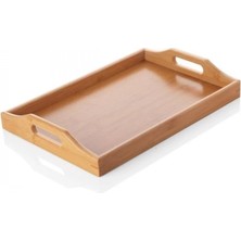 Balsa Bls TPS3322 Kahverengi Dikdörtgen Bambu Tepsi 33X22 cm