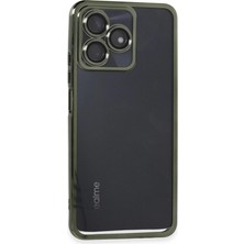 Akinco C53 Kılıf Lensli Silikon - Yeşil