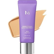 Indispensablely Missha Yaşlanma Karşıtı Bakım Aydınlık Görünüm Sunan Perfect Cover Bb Cream (No:27)