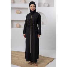 Adasea Chaand Battal Uzun Kollu Tesettür Mayo 1505-P