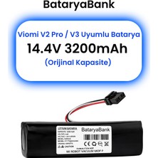 Viomi V2 Pro Uyumlu 3200MAH Batarya – Güçlü Performans & Uzun Ömür