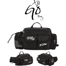 Fujin Ajigo Bel Çantası - Black