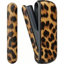 Kılıf Sipariş Iqos Iluma / I Iluma Ile Uyumlu Leopar Desenlı Kılıf