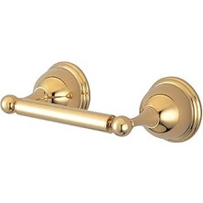 Indispensablely Kingston Pirinç BA3968PB Restorasyonunda Tuvalet Kağıdı Tutucu, Pirinç Cilalı