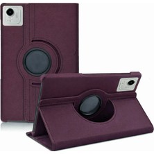 Akinco Pad X9A 360 Tablet Deri Kılıf - Mürdüm