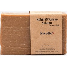 Doğal Kükürt Sabunu – Yüz ve Vücut Için Sivilce Karşıtı Temizleyici ve Peeling – Siyah Noktalar, Akneyi ve Sebumu Düzenler – Tüm Cilt Tipleri, Erkekler ve Kadınlar