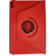 Akinco Pad X9 11.5 Kılıf 360 Tablet Deri Kılıf - Kırmızı