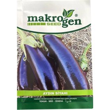 Aydın Siyahı Patlıcan Tohumu 25GR Paket