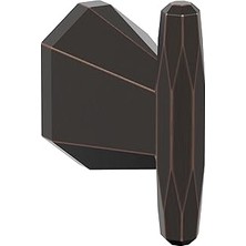 Indispensablely St. Vincent Yağlı Boya Bronz Çağdaş Tek Bornoz Askısı