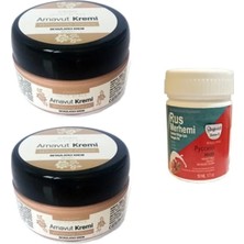Süper Three Brand Arnavut Kremi 2 Adet + Rus Merhemi 50 ml 1 Adet